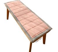 Cuscino per Panca da Interno/Esterno per Mobili da Giardino 54/40/48/60/35 Pollici X 12/14/16/18/20 Pollici Rettangolare Antiscivolo per Seduta Veranda Patio (Blu-Verde 40X200 cm)