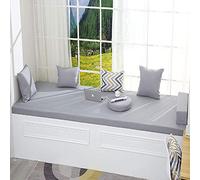 Cuscino per panca extra lungo personalizzato, grande cuscino per divano in memory foam, per picnic, per interni, cucina, esterni, giardino, patio, altalena a 2/3/4 posti