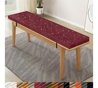 Cuscino per panca in ecopelle impermeabile con cerniera, per interni ed esterni, cuscino per dondolo e finestra a golfo, 152/102/14/40/50 x 30/40/40/40/45/45 cm (colore 7 170,2 x 50,8 cm)