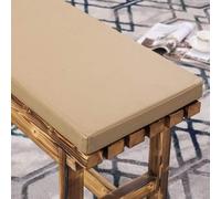 Cuscino per panca in ecopelle impermeabile, per interni ed esterni, con cerniera, per dondolo e finestra a golfo, 152/102/12/30/40/50 x 30/40/40/40/45 cm (#4, 78 x 35 x 5)