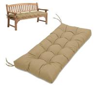 Cuscino per Panca per Mobili da Interno Ed Esterno Impermeabile E Resistente allo Sbiadimento Cuscino per Seduta da Patio con Lacci Antiscivolo per Parco Veranda Altalena Giardino Divanetto