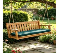 Cuscino per Panca Spesso e Morbido Fondo Antiscivolo 20x100cm Verde Scuro | Cuscino Panca Cuscini Per Panche Rivestimento Rimovibile Dimensioni Personalizzato Per Uso Esterno In Giardino, Balcone