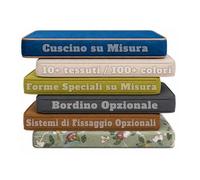 Cuscino per Panca su Misura Cuscino per Panca da Interno E ingresso,Cuscino per Scarpiera panca,con Fodera Rimovibile e Fondo Antiscivolo,Esterni Giardino Terrazza Cucina Sedie Cuscini,Spessore 6 cm