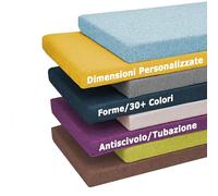 Cuscino Per Panchina, Cuscino Panca Dimensioni Personalizzate, 2/3/4 Posti Rimovibile Cuscino per Sedie Interne, per Pavimento Sedie Divano Cucina, Cuscino per Sedile Imbottito (Spessore 3cm)