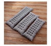 Cuscino per panchina da giardino, Cuscino for sedia a 3 posti for mobili da giardino, panca da cucina, sala da pranzo o chaise longue da interno, cuscino for altalena, chaise longue rettangolare(Gris,