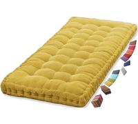 Cuscino per panchina esterno interno 100 x 40/120 x 40/150 x 50/180 x 55 cm panca seduta cuscino da giardino spesso cuscino da pavimento divano per casa patio altalena (11 @ 60 x 30 cm)