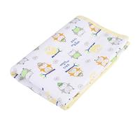 Cuscino per pannolini impermeabile, fasciatoio portatile riutilizzabile Materasso per bambino Materasso lavabile per lettino 50x70cm(Giallo)