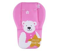 Cuscino per passeggino - Fodera per carrello con cuscino in cotone per | passeggino con fori per cinghie di sicurezza | Forniture per la cura del bambino Cuscino universale per per madri, padri, inf