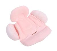 Cuscino per passeggino multiuso, resistente alle macchie, leggero e morbido, comodo per seggiolini auto (rosa)