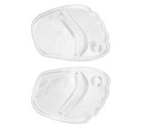 Cuscino per piede in silicone, assorbimento degli urti per alleviare il dolore Uso confortevole Cuscinetto per avampiede per tacchi alti per scarpe casual per uso quotidiano per scarpe basse