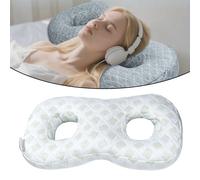 Cuscino per piercing all'orecchio, cuscino per dormire di lato, cuffie