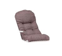 Cuscino per poltrona o sdraio imbottito tessuto policotone lusso Grigio