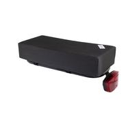 Cuscino per portapacchi per bici Big Cushie Hooodie ( Nero )