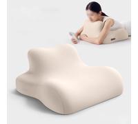 Cuscino per reflusso - Cuscino inclinato multifunzionale per lettura e sollievo dal mal di schiena a letto, ideale per posizioni laterali e addominali