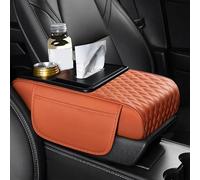 Cuscino per Scatola bracciolo per Auto per Ferrari 348 Spider 375 MM 750 Monza SA Aperta SF90 Spider SF90 XX Spider,Pelle Auto Bracciolo Pad Console Centrale Bracciolo Protezione Cuscino