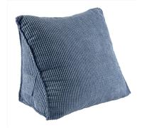 Cuscino per schienale, cuscino a cuneo, cuscino lombare (blu)