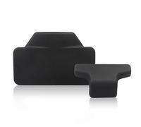 Cuscino per schienale per bagagliaio per moto,22x13,5cm Cuscino per Bagagliaio per Moto,PU Custodia Comodo Cuscinetto di Supporto Scatola,Design ergonomico,per Bauletto e Scooter Autoadesivo