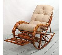cuscino per sdraio Sedia Reclinabile Cuscino Cuscino Sdraio Cuscino Cuscino Cuscino Sedia A Dondolo Cuscino Giardino Antiscivolo Per Giardino Esterno Patio Spiaggia Sedia P(Size:50*130CM,Color:Cachi)