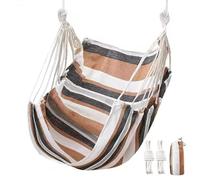 Cuscino per sedia a amaca da interni, in tela resistente, comodo altalena per soggiorno spazioso, perfetto per dormitori e relax per studenti, mobili eleganti da appendere