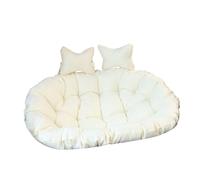 Cuscino per sedia a cesto appeso, cuscino per sedia a doppio uovo, lavabile,