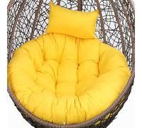 Cuscino per sedia a dondolo, Cuscino for sedia a dondolo sospeso da esterno, cuscino spesso, fodera lavabile Cuscino for sedia a dondolo sospesa for giardino, sostituzione del tappetino for sedia(Yell