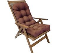 Cuscino per Sedia A Dondolo da Giardino Waterproof Cuscino Imbottito Antiscivolo con Schienale Alto per Interni Ed Esterni(Style12)