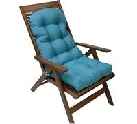 Cuscino per Sedia A Dondolo da Giardino Waterproof Cuscino Imbottito Antiscivolo con Schienale Alto per Interni Ed Esterni(Style15)