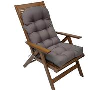 Cuscino per Sedia A Dondolo da Giardino Waterproof Cuscino Imbottito Antiscivolo con Schienale Alto per Interni Ed Esterni(Style1)