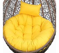 Cuscino per sedia a dondolo, Solo Cuscino for Altalena for Sedia Amaca, Sostituzione del Cuscino for Esterni, Fodera for Cuscino for Sedie Sospese Rotonde Spesse, Cuscino for Mobili da Giardino, Tappe