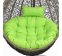 Cuscino per sedia a dondolo, Solo Cuscino for Altalena for Sedia Amaca, Sostituzione del Cuscino for Esterni, Fodera for Cuscino for Sedie Sospese Rotonde Spesse, Cuscino for Mobili da Giardino, Tappe