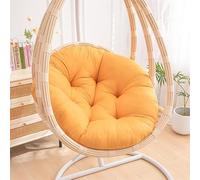 Cuscino per sedia a forma di uovo, Cuscino per poltrona sospesa, cuscino per sedia in rattan, Cuscino per Sedia in Rattan, Cuscino Integrato, per Giardini Esterni, Altalene Interne,No6,150X150X10CM