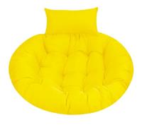 Cuscino per sedia a forma di uovo,Cuscino per poltrona sospesa,cuscino per sedia in rattan, Cuscino per sedia con cuscino per la testa di, per Giardini Esterni, Altalene Interne,No10,120X120X18CM