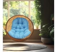 Cuscino per Sedia a Forma di Uovo, Spesso Cuscino per Sedia a Forma di Cestino