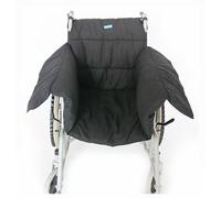 Cuscino per sedia a rotelle con riduzione della pressione, cuscino per sedia a rotelle integrato con supporto per la schiena, cuscino antidecubito per sedia a rotelle