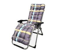 Cuscino Per Sedia A Sdraio, Cuscino Imbottito Per Sdraio, Cuscino Per Sdraio Da Giardino Imbottito 53*170CM Cuscino Imbottito Per Poltrona Sdraio Relax Cuscino Imbottito Antiscivolo Per Esterno ( Colo