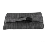 Cuscino per sedia a sdraio da giardino, impermeabile, supporto per la testa, per sedia da salotto all'aperto, sedia reclinabile, sedia da patio, relax estivo (nero e grigio)