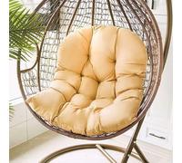 Cuscino per sedia a uovo spesso e confortevole, cuscino per sedia sospesa, cuscino per seduta a cesto appeso, morbido cuscino per sedia a uovo da appendere, cuscino per sedia a dondolo per patio e