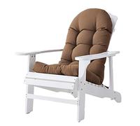 Cuscino per Sedia Adirondack, Cuscino da Salotto Trapuntato per Patio per Interni ed Esterni con Schienale Alto, Cuscini per Seduta Impermeabili e Resistenti ai Raggi UV per Mobili da Giardino da Pati