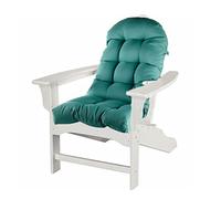 Cuscino per Sedia Adirondack, Cuscino da Salotto Trapuntato per Patio per Interni ed Esterni con Schienale Alto, Cuscini per Seduta Impermeabili e Resistenti ai Raggi UV per Mobili da Giardino da Pati