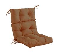 Cuscino per sedia con schienale per esterno Cuscino morbido per sedile per