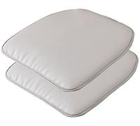 Cuscino Per Sedia,Cuscini Per Sedie Da Cucina In Pelle -Cuscino Del Sedile Di Forma A Ferro Di Cavallo E Cuscinetto Della Sedia Della Sala Da Pranzo 43*40CM 1/2/4 Confezioni ( Color : Gray-3 , Size :