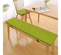 Cuscino per sedia da esterno, 70 x 30 x 5 cm, in memory foam ad alta densità, lavabile, antiscivolo, perfetto per panca da scarpe, sedile da finestra, sgabello per pianoforte, sedia da patio