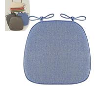 Cuscino per sedia da pranzo con legacci, retro antiscivolo, comodi cuscini lavabili per cucina, esterni, ufficio, aula, 1 pezzo
