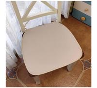 Cuscino per sedia da pranzo in similpelle, cuscino per seduta impermeabile con lacci 43x40 cm (set da 1), 43x40 cm (set da 2), 43x40 cm (set da 4), cuscino antiscivolo per sedie da cucina a ferro di c