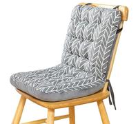 Cuscino Per Sedia Da Ufficio Bifacciale, Cuscino Antiscivolo Per Sedia Da Interno/Esterno, Cuscino Per Sedia Da Giardino, Cuscino Per Sedia Da Cucina/Ufficio, (33x42x45 Cm) C,35x45x57cm(LxWxH)