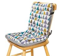 Cuscino Per Sedia Da Ufficio Bifacciale, Cuscino Antiscivolo Per Sedia Da Interno/Esterno, Cuscino Per Sedia Da Giardino, Cuscino Per Sedia Da Cucina/Ufficio, (33x42x45 Cm) F,33x42x45cm(LxWxH)