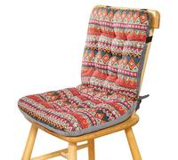 Cuscino Per Sedia Da Ufficio Bifacciale, Cuscino Antiscivolo Per Sedia Da Interno/Esterno, Cuscino Per Sedia Da Giardino, Cuscino Per Sedia Da Cucina/Ufficio, (33x42x45 Cm) E,35x45x57cm(LxWxH)