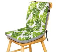 Cuscino Per Sedia Da Ufficio Bifacciale, Cuscino Antiscivolo Per Sedia Da Interno/Esterno, Cuscino Per Sedia Da Giardino, Cuscino Per Sedia Da Cucina/Ufficio, (33x42x45 Cm) B,33x42x45cm(LxWxH)