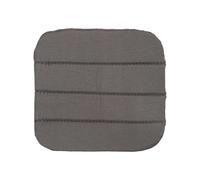 Cuscino per sedia grigio 40x38 cm Grey
