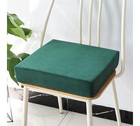 Cuscino per sedia in memory foam, antiscivolo, per interni ed esterni, comodo, per ufficio e auto, 40 x 40 x 5 cm, perfetto per divano e poltrona